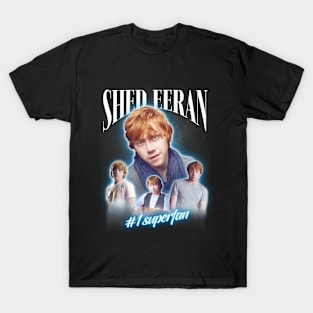 Rupert Grint Shed Eeran Parody Cursed Fan Collage T-Shirt